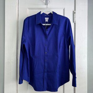 No-Iron Chico's Blouse Sz 14
